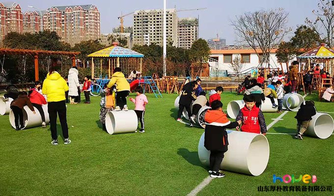 紅太陽(yáng)幼兒園戶外自主探索游戲“安吉游戲”案例