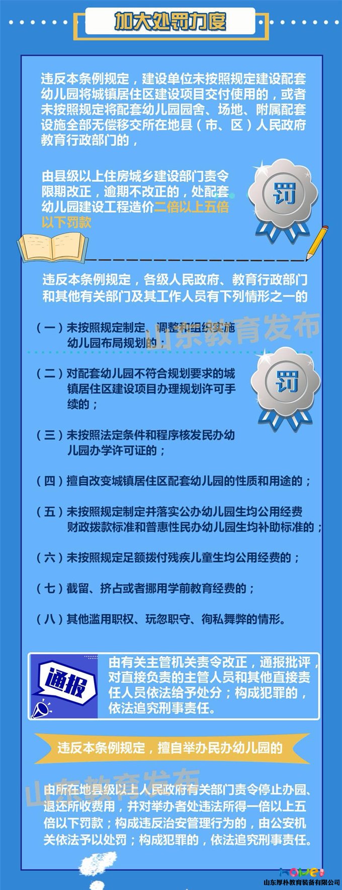 一圖讀懂！《山東省學前教育條例》2020年1月1日起施行