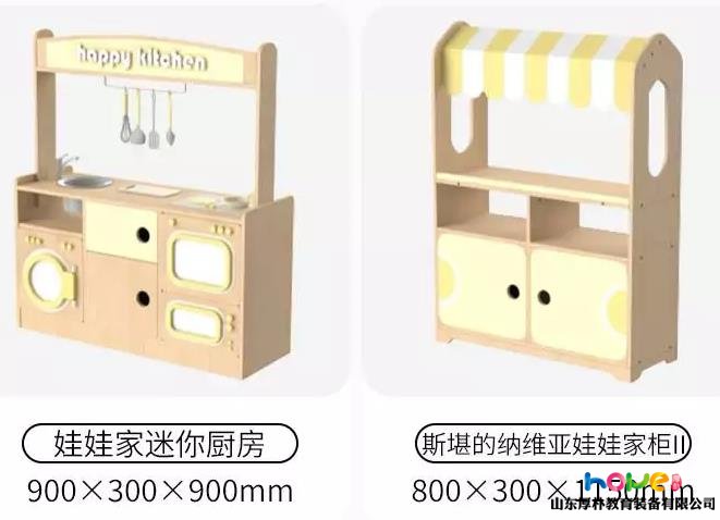 幼兒園角色區之廚房扮演系列