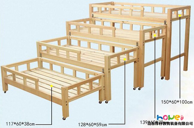  幼兒園抽屜式睡床尺寸一般是多少