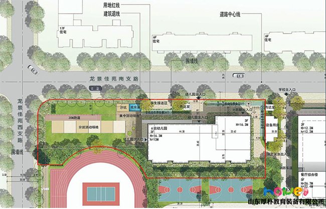 規劃公布濰坊高新區將新建一所幼兒園